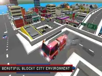 Blocky Police Cars Crime City Screen Shot 5