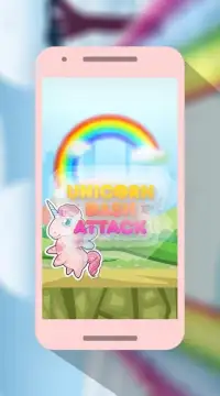Unicorn Dash Attack Run ** Screen Shot 0