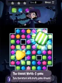 Candy Witch Party Saga Screen Shot 1