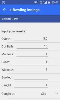 Cricket Genie Scores & Results Screen Shot 7