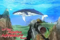 Blue Whale Hunting Challenge Shark Sniper Shooter Screen Shot 1