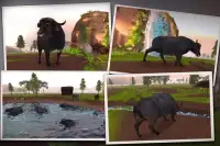 Wild Buffalo Simulator 3D Screen Shot 2