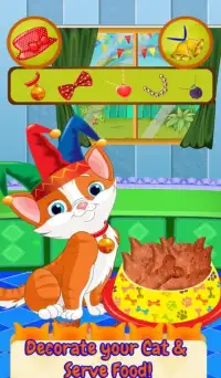 Kitty Food Maker Cooking Games 2017 Screen Shot 0