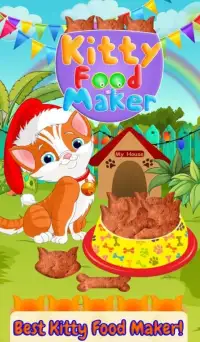 Kitty Food Maker Cooking Games 2017 Screen Shot 4