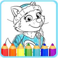 How To Color PAW Patrol - Paw Patrol Game