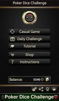 Poker Dice Challenge Screen Shot 0