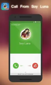 Soy Luna Fake Calling Simulator Screen Shot 1