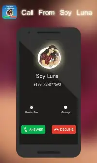 Soy Luna Fake Calling Simulator Screen Shot 3