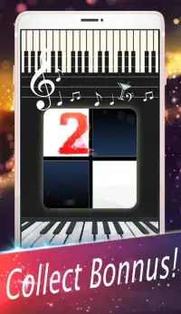 Piano Tiles 2 : Red Fast Screen Shot 2