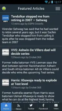 Rohit Sharma's Cricket News Screen Shot 0