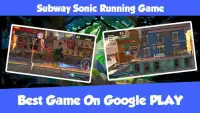 Subway Sonic Running Adventures Screen Shot 1