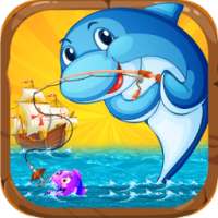 sea world : Fishing games for kids