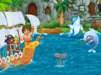 sea world : Fishing games for kids Screen Shot 9