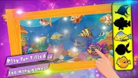 sea world : Fishing games for kids Screen Shot 1