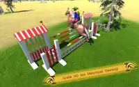 kuda berkuda & melompat menunjukkan: simulator Screen Shot 0