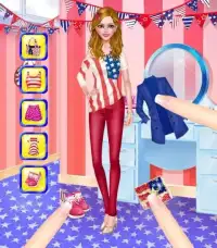 Independence Day Party Dressup Screen Shot 7