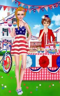 Independence Day Party Dressup Screen Shot 0