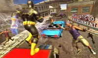 Superhero Panther Flying City Gangster Crime Fight Screen Shot 16