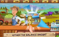 Fruit & Vegetable Market Shopping Cashier Game Screen Shot 1