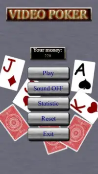 Free Video Poker Screen Shot 2