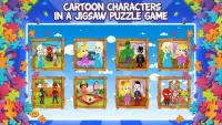 Superhero And Princess Jigsaw Puzzle - Ice Queen Screen Shot 4
