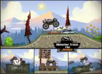 Monster Truck Flip Jumps Screen Shot 0