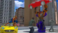 Spider Hero Vegas City Crime Battle-Robot Gangster Screen Shot 3