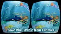 VR Hungry Blue Whale Attack Challenge Screen Shot 4