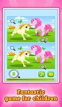 Find the Difference : Ponies Screen Shot 4