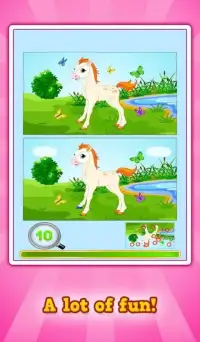 Find the Difference : Ponies Screen Shot 1