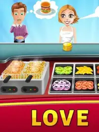 Food Court Burger: Shop Game 2 Screen Shot 4