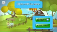 Chicken world Run games:super-adventure-jump&crazy Screen Shot 2