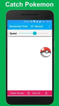 Catch Pokemon Go Game Screen Shot 5