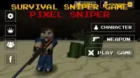 Pixel Sniper Zombie Apocalypse Screen Shot 0