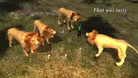 Lion Attack 3D Simulator Screen Shot 1
