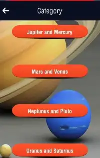 Planets and Spaces Trivia Quiz Screen Shot 4