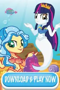 Little Sea Pony Dress Up Screen Shot 0