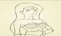 How To Draw Wonder Woman Screen Shot 1