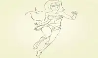 How To Draw Wonder Woman Screen Shot 2