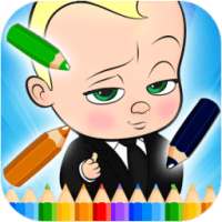 Baby Boss Coloring Game