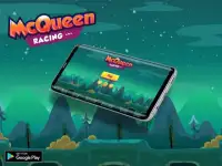 Mcqueen Lightning - гоночный автомобиль Screen Shot 3