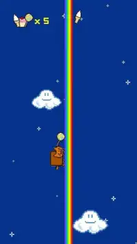 Nyan Cat Rainbow Runner Screen Shot 5