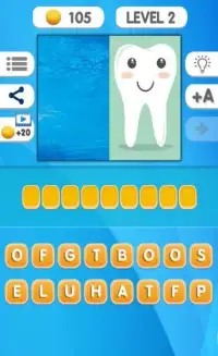 2 Picture 1 Word: Word Guessing Trivia Quiz Games Screen Shot 2