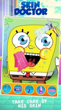 Sponge Skin Trouble Doctor Game Screen Shot 0