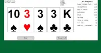 5 Card Draw Poker Solitaire Screen Shot 0