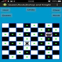 Chess Queen,Rook,Bishop & Knight Problem Screen Shot 11