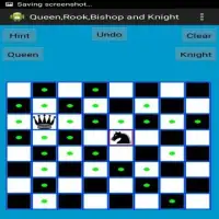 Chess Queen,Rook,Bishop & Knight Problem Screen Shot 13