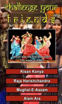India's Bollywood Movies Trivia Quiz Screen Shot 1