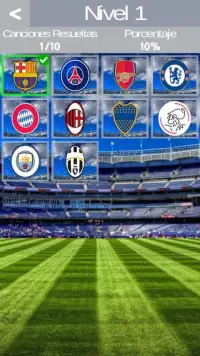 Futbol Quiz ⚽ Adivina los Equipos de Futbol 2018 Screen Shot 4