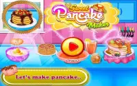 Sweet Pancake Maker - Breakfast Food Cooking Game Screen Shot 0